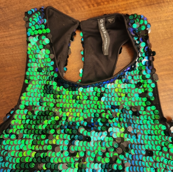 Guess Sequin Dress Sm - Picture 3 of 6
